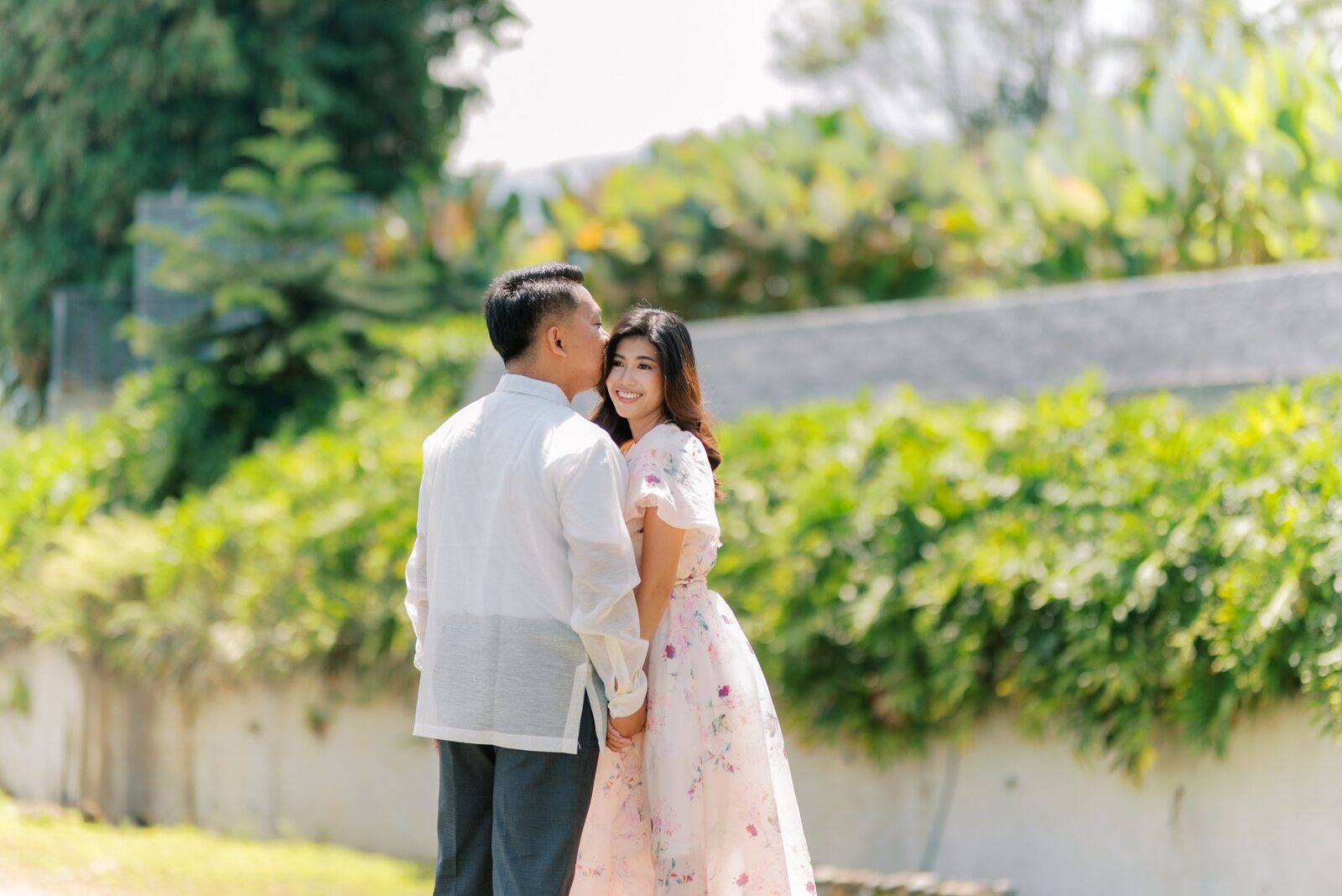 Shelo and Majorie in a sweet candid moment